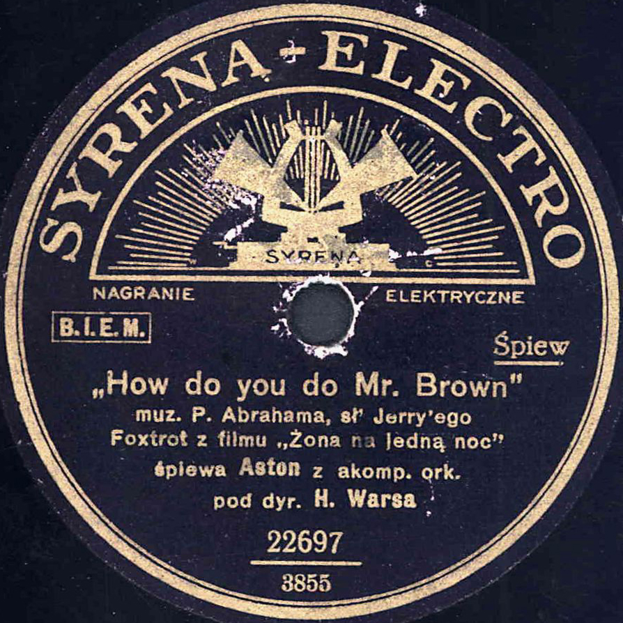 Mr. Brow – Suoni di scena